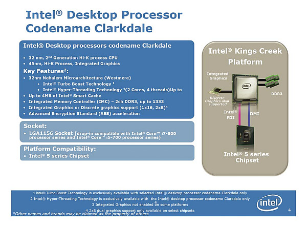IDF 2009 - 1: 32nm Intel işlemciler