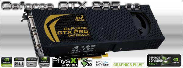 Inno3D GeForce GTX 295 Overclock modelini kullanıma sunuyor