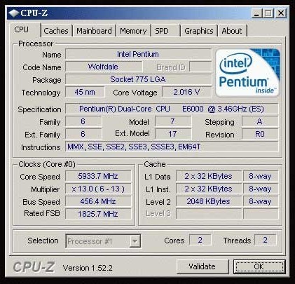 Intel'den 3.46GHz'de yeni işlemci; Pentium E6700 