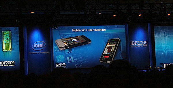 IDF 2009: Intel akıllı telefonlara göz kırpıyor, Moblin 2.1 tanıtıldı