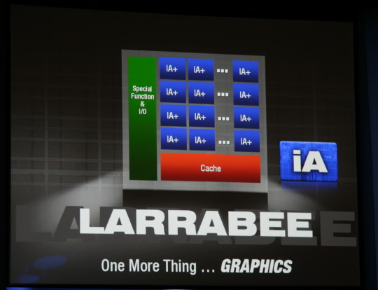 Intel doğruladı: Larrabee tabanlı ilk grafik kartları 2010'un ilk yarısında geliyor