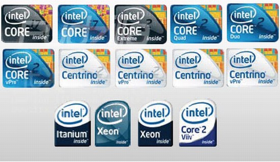 Intel işlemci ve platform logolarını değiştiriyor