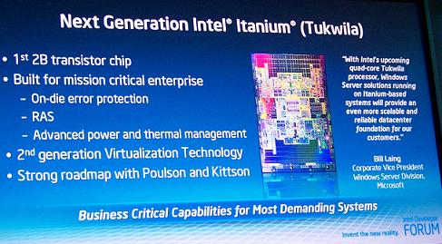 Microsoft, Intel'in Itanium işlemcilerine desteği sonlandırıyor