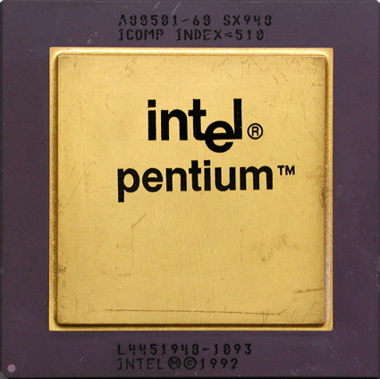 Intel'in en popüler işlemci markası hâlâ Pentium