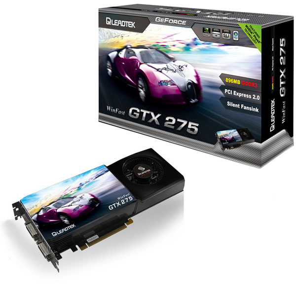 Leadtek, GeForce GTX 275 modelini kullanıma sunuyor