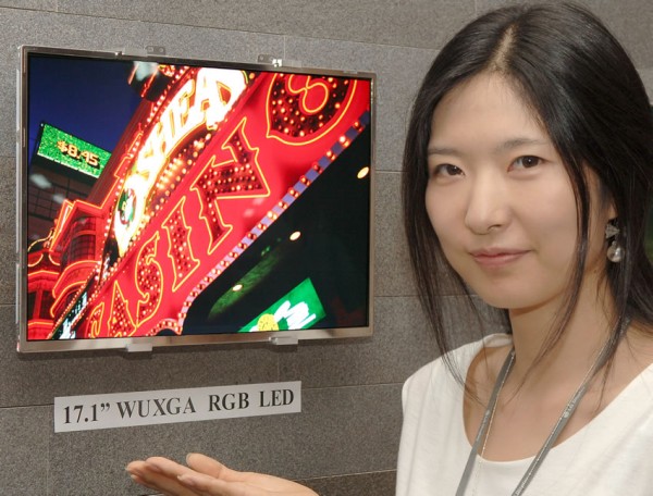 LG dizüstü bilgisayarlar için 17.1' RGB LED backlight teknolojili LCD panel hazırladı