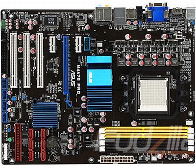 Asus'dan Soket AM3 destekli yeni anakart; M4A78 Pro