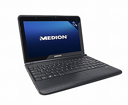 Medion AMD tabanlı yeni netbook modelini satışa sundu
