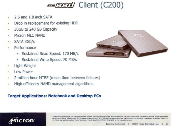 Micron, C200 serisi yeni SSD'lerinin teknik detaylarını açıkladı