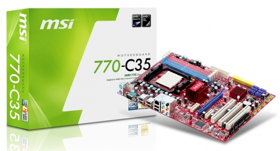 MSI'dan AMD 770 yonga setli yeni anakart; 770-C35