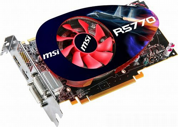 MSI Radeon HD 5770 v2 modelini lanse etti