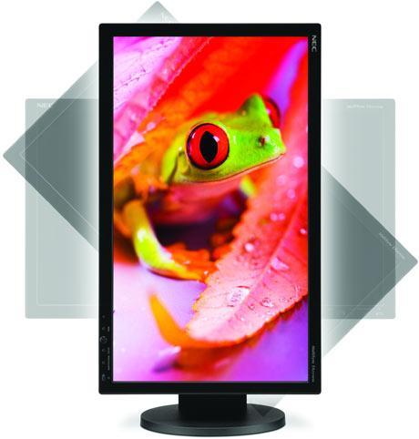 NEC DisplayPort destekli 23-inç LCD monitörünü duyurdu