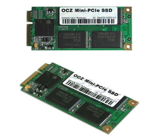 OCZ, netbooklar için Mini PCIe serisi SSD'lerini duyurdu