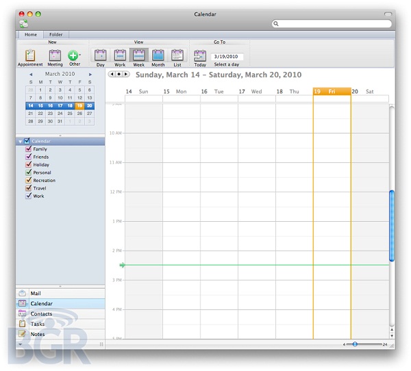 Microsoft Office for Mac 2011'in ilk görüntüleri internete sızdı