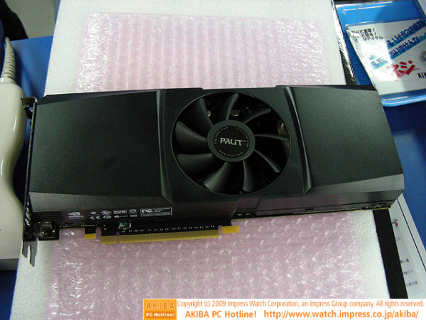 Palit tek PCB'li GeForce GTX 295 modelini kullanıma sunuyor