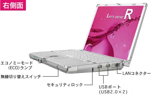 Panasonic'den 0.93kg'lık i7'li dizüstü bilgisayar