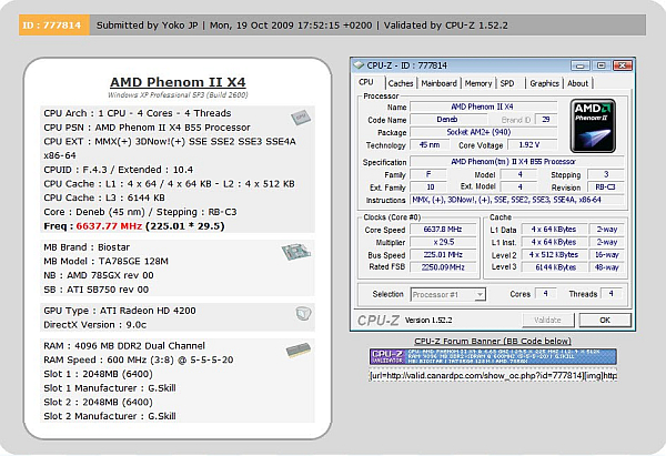 AMD'nin Phenom II X2 555 Black Edition işlemcisi 6.6GHz'e çıkartıldı