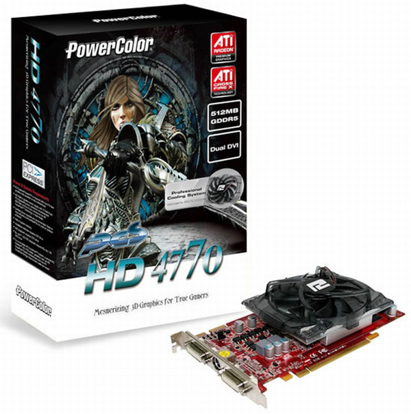 PowerColor özel tasarımlı Radeon HD 4770 modelini duyurdu