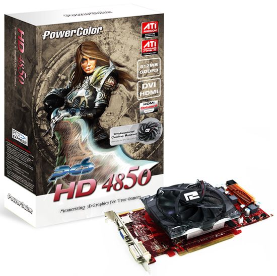 PowerColor özel tasarımlı yeni Radeon HD 4850 modelini duyurdu