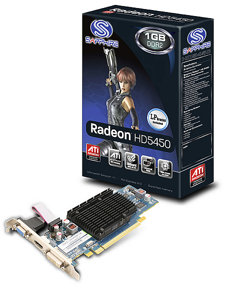 Sapphire Radeon HD 5450 detaylandı