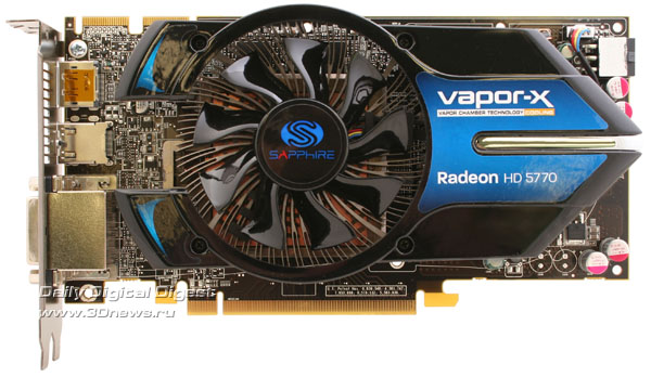 Sapphire Radeon HD 5770 Vapor-X gün ışığına çıktı