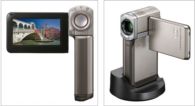 Sony'den GPS destekli titanyum kamera; HDR-TG5V