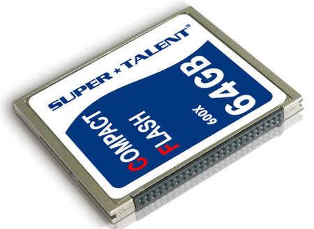 Super Talent yüksek performans sınıfı CompactFlash bellek kartlarını duyurdu