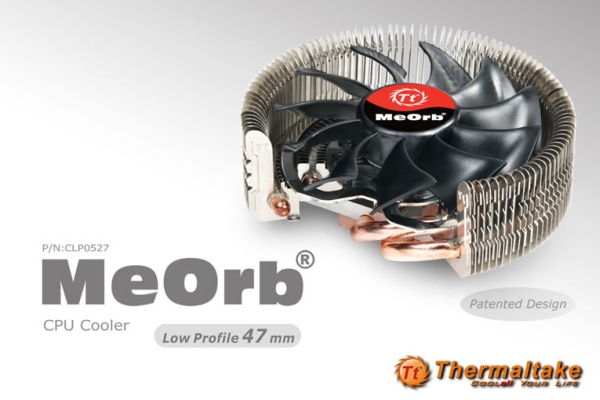 Thermaltake'den düşük profilli işlemci soğutucusu; MeORB