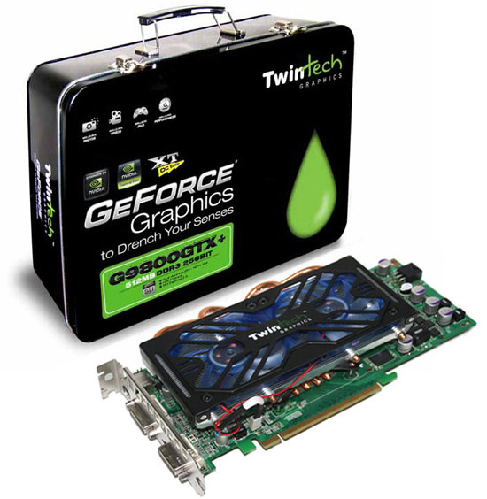 Twintech'den soğutucusu ve kutusuyla dikkat çeken GeForce 9800GTX+