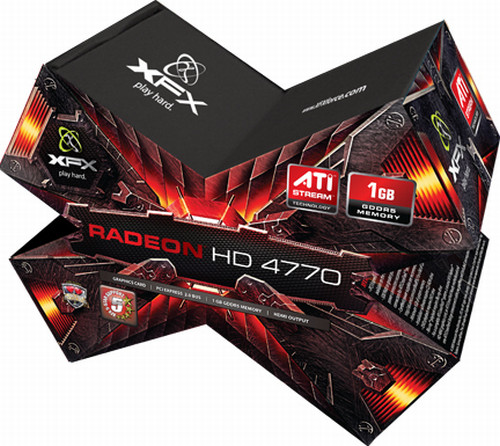 XFX, 1GB GDDR5 bellekli Radeon HD 4770 modelini hazırlıyor