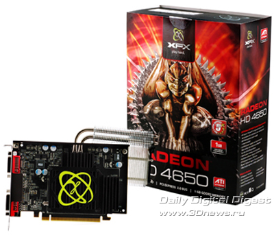 XFX pasif soğutuculu Radeon HD 4650 modelini duyurdu