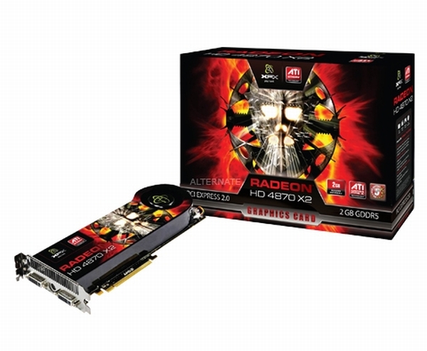 XFX'in çift grafik işlemcili Radeon HD 4870 X2 modeli detaylandı