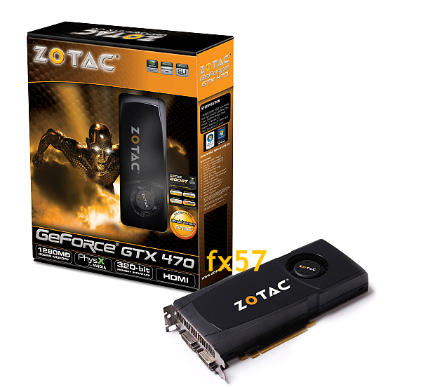 Zotac GeForce GTX 470 gün ışığına çıktı