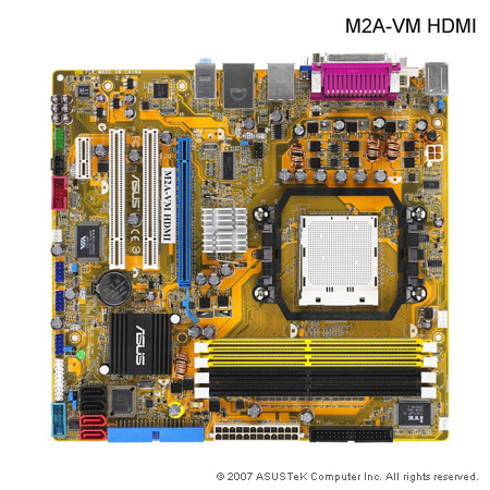 Asus M2A-VM HDMI Phenom desteği kazandı
