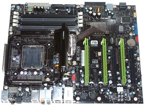 EVGA'nın nForce 790i Ultra SLI yonga setli yeni anakartı kullanıma sunuldu