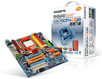 Gigabyte'dan AMD'nin Phenom 9950 işlemcisine destek