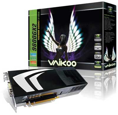 VVIKOO GeForce 9800GX2 modelini duyurdu
