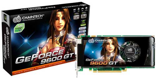 Chaintech'den hız aşırtmalı yeni GeForce 9600GT