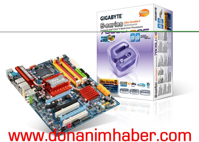 Gigabyte'dan 780i SLI yonga setli 780i SLI-DS