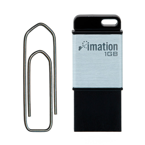 Imation'dan Super Talent'a Yanıt; Utra-küçük 'ATOM' serisi USB bellekler