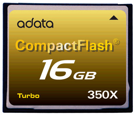 A-Data Turbo serisi CompactFlash kartları ile hız rekorunu kırdı