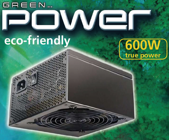 Akasa'dan GreenPower serisi 600 watt'lık yeni güç kaynağı