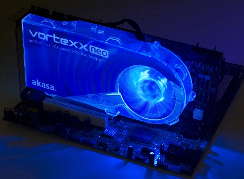 Akasa'dan yeni ekran kartı soğutucusu; Vortexx NEO