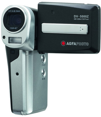 AgfaPhoto'dan yeni bir HD video kamera: DV-5000Z