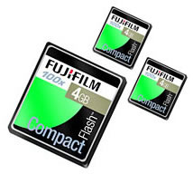 Fujifilm, en hızlı CompactFlash kartlarını piyasaya sürüyor