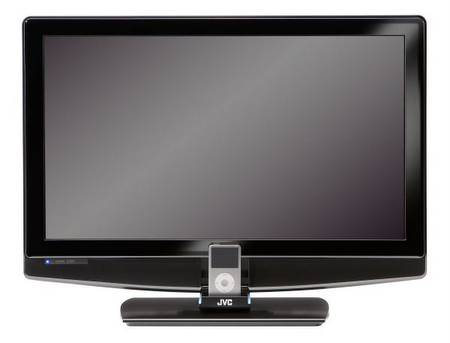 JVC'nin iPod destekli LCD televizyonları sahneye çıkıyor