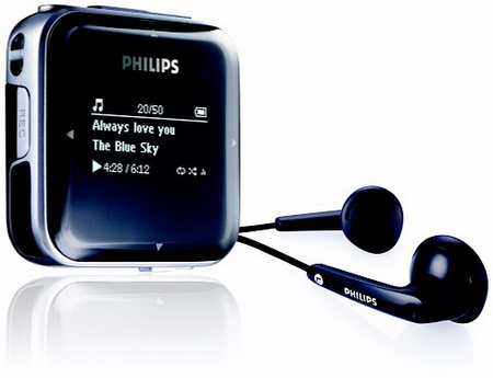 Philips, OLED ekranlı yeni MP3 çalar serisini tanıttı