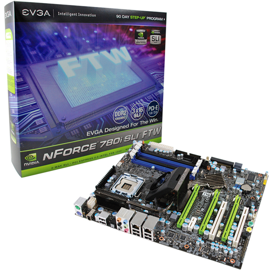 EVGA yeni anakartı nForce 780i SLI FTW'yi duyurdu