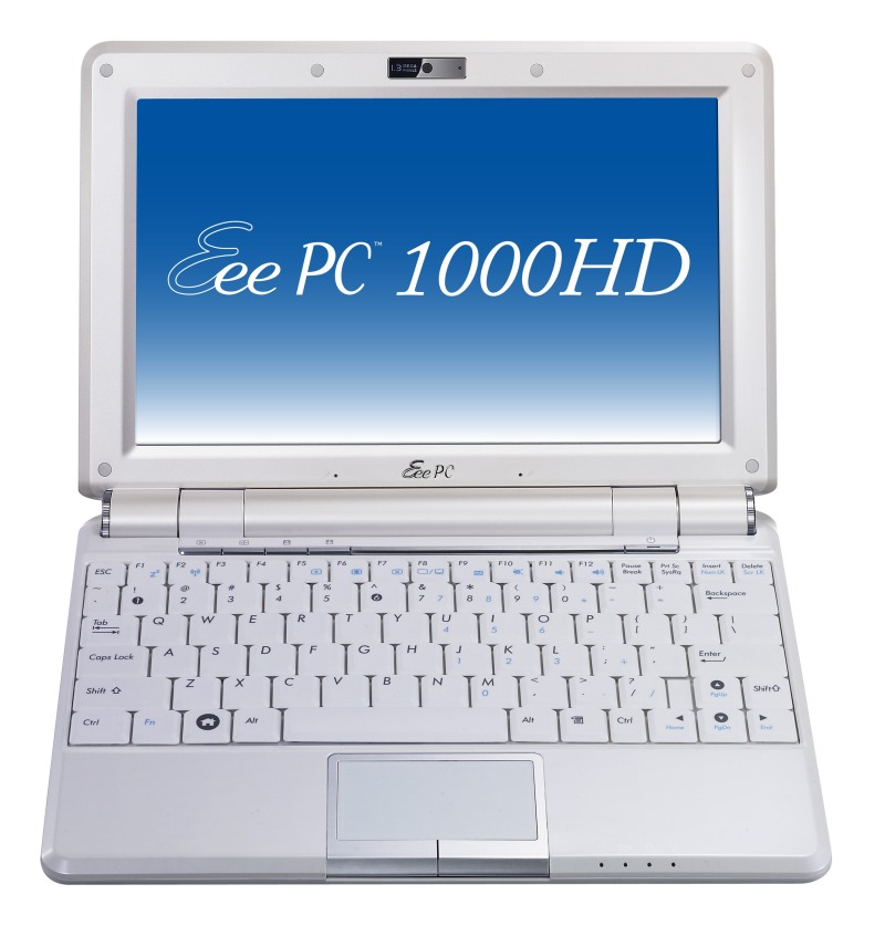Asus'dan Eee PC serisine yeni model; 1000HD