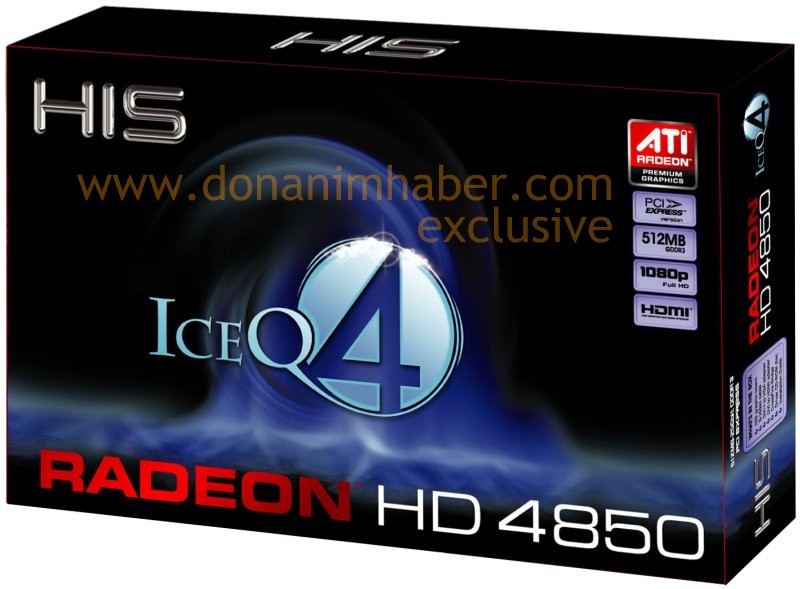 DH Özel: HIS Radeon HD 4850 ICEQ4 gün ışığına çıktı